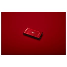 Kingston SSD Externo XS1000 1TB USB 3.2 Gen 2 Rojo 1050 MB/s