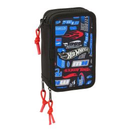 Portatodo Hot Wheels Multicolor 12,5 x 19,5 x 5,5 cm 37 Piezas Portatodo Hot Wheels Multicolor 12,5 x 19,5 x 5,5 cm 37 Piezas