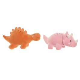 DKD Home Decor Peluche Dino Naranja Rosa 15 x 23 x 39 cm (4 Unidades) Precio: 32.49999984. SKU: B1BPKPEB2G