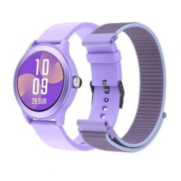 Smartwatch SPC Smartee Duo Vivo 9651T/ Notificaciones/ Frecuencia Cardíaca/ Púrpura/ Incluye Correa Extra Precio: 34.59000017. SKU: B1BJE7JDME