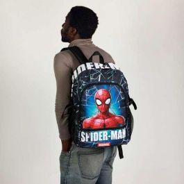 Karactermania Mochila Fight Fan 2.2 Spiderman Maximum 44 x 31 x 18 cm Azul Ripstop