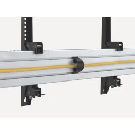 Equip 650373 Soporte de Techo Doble para Pantallas 45-55" (114-139cm), hasta 100kg, Inclinable, Negro/Plata