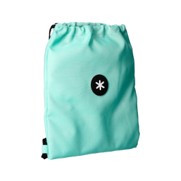 Antartik Mochila Saco Plano con Bolsillo Interior con Cremallera, Verde Menta, 350x400 mm