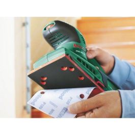 Bosch PSS 250 AE Lijadora Vibratoria 250W con Microfiltro, Órbita 2mm, Plato 167cm², Velocidad Electrónica