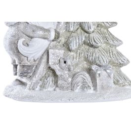 Figura Navidad Tradicional DKD Home Decor Rojo Gris 10 x 18 x 15 cm (2 Unidades)