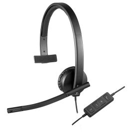 Auriculares Logitech H570E Con Microfono Alambrico Monoaural Negro Precio: 59.50000034. SKU: S7728005
