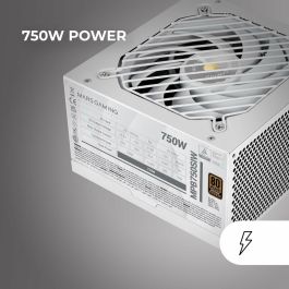 Mars Gaming Fuente de Alimentación 750W MPB750SIW Extreme Silence 80 PLUS Bronze Blanco
