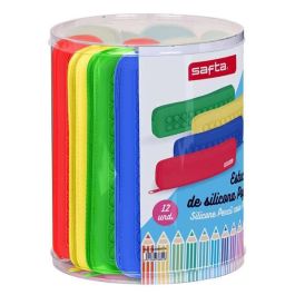 Bolso Escolar Safta Portatodo Estrecho Silicona Pop It Expositor De 12 Unidades 170x210 mm Bolso Escolar Safta Portatodo Estrecho Silicona Pop It Expositor De 12 Unidades 170x210 mm