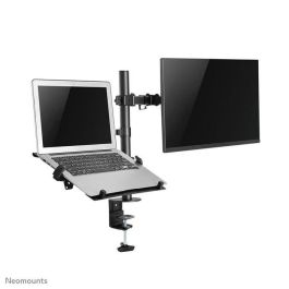 Neomounts Full Motion Desk Mount (Clamp And Grommet) For 10-32" Monitor Screen And Laptop, Height Adjustable - Black Neomounts Full Motion Desk Mount (Clamp And Grommet) For 10-32" Monitor Screen And Laptop, Height Adjustable - Black
