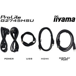 Iiyama G2745HSU-B2 Monitor G-MASTER 27" Full HD IPS, 100Hz, 300cd/m², 1ms, HDMI, DisplayPort, USB, Negro