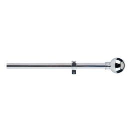 Cintacor - Stor Planet Kit barra cortina anillo extensible 110-200cm cromo acabado satinado