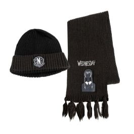 Gorro y Bufanda Wednesday Negro Gorro y Bufanda Wednesday Negro Precio: 14.49999991. SKU: B18K2DK2RL