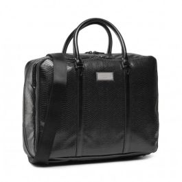 Guess, Cuero, Maletín de cuero, Compartimento para portátil, Negro, 40 x 30 x 9 cm, Para hombres Precio: 149.49999999. SKU: B1EZZN67TG