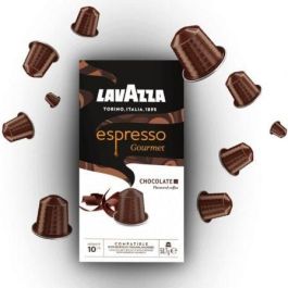 Lavazza 8687 Cápsulas de Café Espresso Gourmet Chocolate y Vainilla, Blend Arábica y Robusta, para Nespresso - Caja de 10 unidades Lavazza 8687 Cápsulas de Café Espresso Gourmet Chocolate y Vainilla, Blend Arábica y Robusta, para Nespresso - Caja de 10 unidades