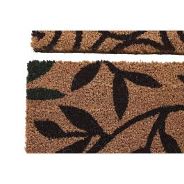 Felpudo Terraza Y Jardin DKD Home Decor Marron Negro 45 x 2.3 x 75 cm (6 Unidades) Felpudo Terraza Y Jardin DKD Home Decor Marron Negro 45 x 2.3 x 75 cm (6 Unidades)