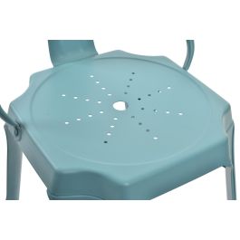 DKD Home Decor Silla Loft Azul 48 x 86 x 45 cm (4 Unidades)