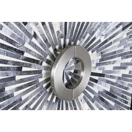 DKD Home Decor Armario Moderno Negro Gris 2 Puertas 40 x 181 x 75 cm