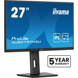 Iiyama ProLite XUB2797HSU-B2 Monitor 27" Full HD LED IPS 1920x1080 1ms 100Hz USB 3.2 Gen 1 Altavoces VESA Precio: 160.69000013. SKU: B1KH7A7285
