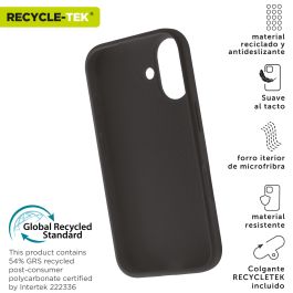 Muvit Funda Liquid Silicone Recycletek con certificado GRS - Silicona reciclada, textura suave y antideslizante, forro de microfibra, protección total (Apple) Precio: 24.95000035. SKU: B19H7C6RAZ