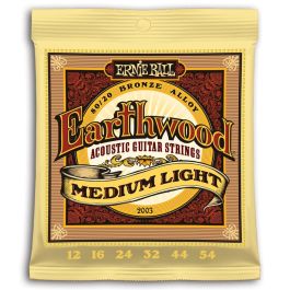 Ernieball Juego Acústica Earthwood 80/20 Bronze Medium Light 12-54 Precio: 8.49999953. SKU: B1EVJHD7DV