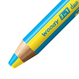 Stabilo Lápices De Colores Woody 3 En 1 C-Surtidos Estuche De 10 Ud + 1 Sacapuntas