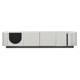 Mueble Tv Moderno DKD Home Decor Beige Blanco 40 x 42 x 200 cm