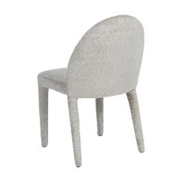 Silla Beige Tejido-Metal 47 X 61,50 X 85 cm