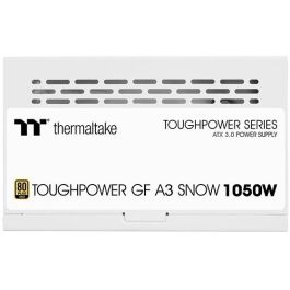 Thermaltake GF A3 Snow Fuente de Alimentación 1050W 80 PLUS Gold Modular ATX 3.0 para PC Blanca