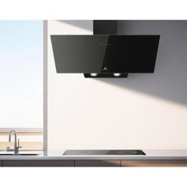 Continental Edison CEHDI90B Campana de Cocina Decorativa Inclinada de 90 cm, Eficiencia Energética A+++, Color Negro Continental Edison CEHDI90B Campana de Cocina Decorativa Inclinada de 90 cm, Eficiencia Energética A+++, Color Negro