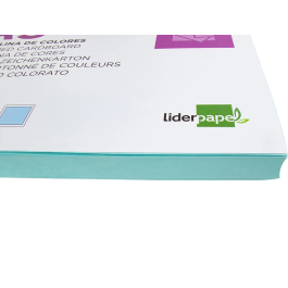 Liderpapel Cartulina A3 180g/m2 Celeste Paquete de 100 Hojas