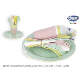 Set de 20 piezas para picnic pastel - Dem (12 Cajas) Precio: 33.4999995. SKU: B1FC3JVLBA