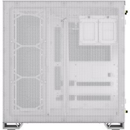 Corsair COR0840006664703 Caja PC 6500X Media Torre de Vidrio Templado con Doble Cámara - Blanco
