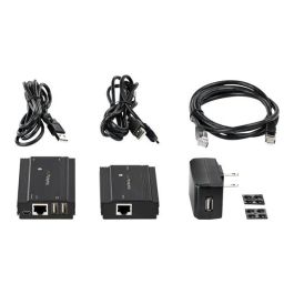 StarTech.com Hub Extensor USB 2.0 de 4 Puertos a 100m por RJ45 Ethernet Cat5e/Cat6