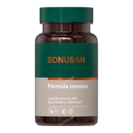 BONUSAN Formula Inmune con Vitamina C, Echinacea y Lactoferrina CLN® para sistema inmunitario - 30 cápsulas Precio: 24.8900003. SKU: B1HVYBA8Z5