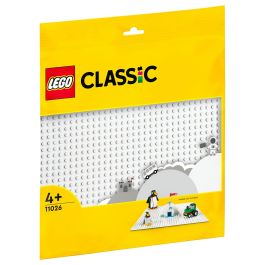 Lego 11026 Classic Placa de Construcción Blanca 32x32, Base para Construir, Ensamblar y Exhibir LEGO