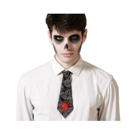 Corbata Calaveras Araña Roja Halloween Precio: 0.95000004. SKU: B1JK8SLXYZ