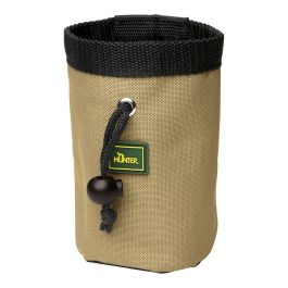 Hunter Bolsillo de Cinturón Bugrino Basic para Comida, Recompensas y Aperitivos Beige y Negro Poliéster Lavable