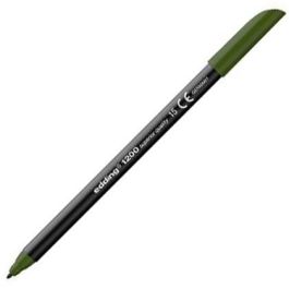Edding Rotulador 1200 Punta Fina 1 mm Verde Oliva (5 Unidades) para Papel (5 Unidades) Precio: 3.50000002. SKU: B1CVSVA68R
