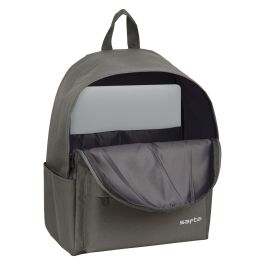 Safta Mochila para portátil 14,1" Gris Humo 600D Poliéster - Modelos surtidos