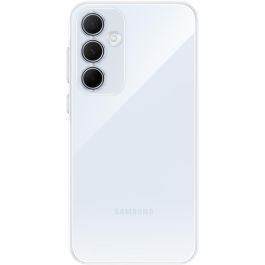 Samsung Clear Case para Galaxy A35, funda transparente delgada y brillante, protección anti-rayaduras