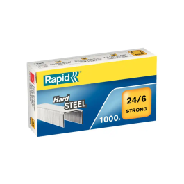 Rapid Grapas 24/6 mm Acero Reforzado Caja de 1000 Unidades Precio: 40.7528. SKU: B1KB4QQ5JF