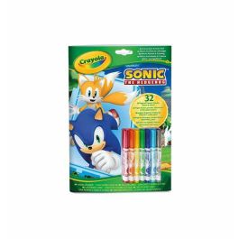 Libro actividades y colorear sonic con 7 rotuladores Libro actividades y colorear sonic con 7 rotuladores
