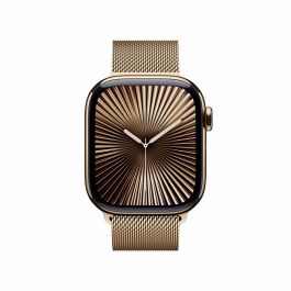 Apple Watch Series 10 GPS + Cellular 42mm Titanio Dorado con Pulsera Milanese Loop Acero Inoxidable Oro 64GB