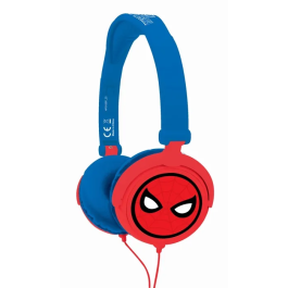 Lexibook Auriculares Estéreo Spider-Man, Potencia de Sonido Limitada, Plegables y Ajustables para Niños