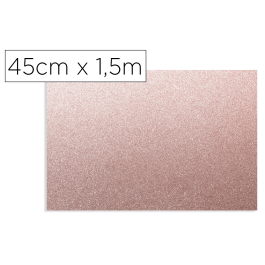 D-c-fix Rollo Adhesivo Rosa Metal Brillo 45 cm x 1,5 mt Autoadhesivo para Manualidades y Hogar