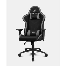 DRIFT DR110BGRAY silla para videojuegos Butaca para jugar Asiento acolchado Negro, Gris Precio: 185.88999979. SKU: S7822576