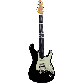 Guitarra Eléctrica Eko Strato Aire V-Nos - Black