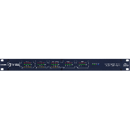 BSS BLU-102 Procesador de Conferencias con AEC, Híbrido Telefónico, 10 Entradas y 8 Salidas Analógicas, Bus de Audio Digital