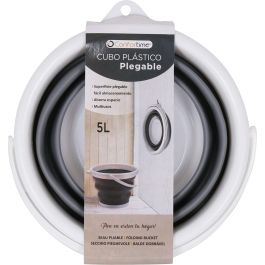 Confortime Cubo Plegable de Plástico 5 Litros (6 Unidades)