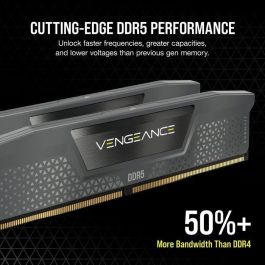 Corsair Memoria RAM DDR5 64GB (2x32GB) Kit 6000MHz CL30 con Disipador Térmico para Gaming y Edición de Vídeo